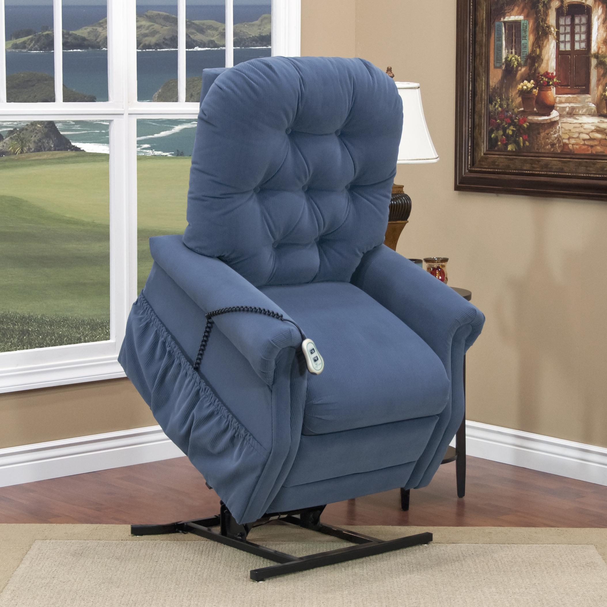 MedLift & Mobility 2555 Casual 2Way Lift Recliner with Tufted Back